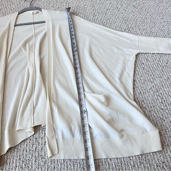 Moth Anthropologie Cotton Cashmere Open Front Cardigan - Picture 5 of 10
